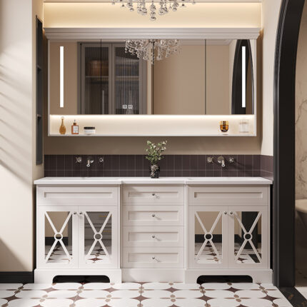 SIDSHA 790  Double Bathroom Vanity（Support customization）