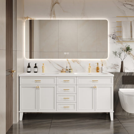 SIDSHA 534  Double Bathroom Vanity（Support customization）