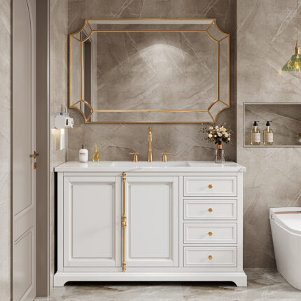 SIDSHA 547  Single Bathroom Vanity（Support customization）