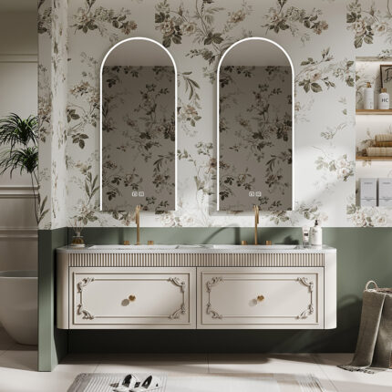 SIDSHA 565  Double Bathroom Vanity（Support customization）