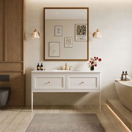 SIDSHA 566  Single Bathroom Vanity（Support customization）