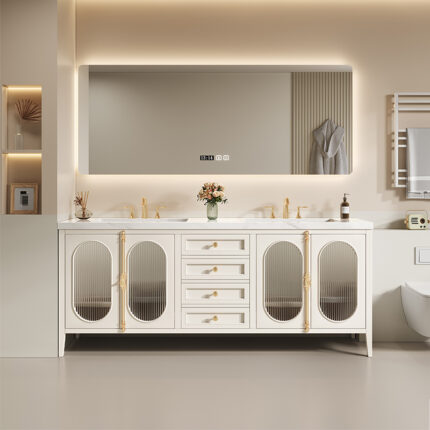 SIDSHA 601  Double Bathroom Vanity（Support customization）