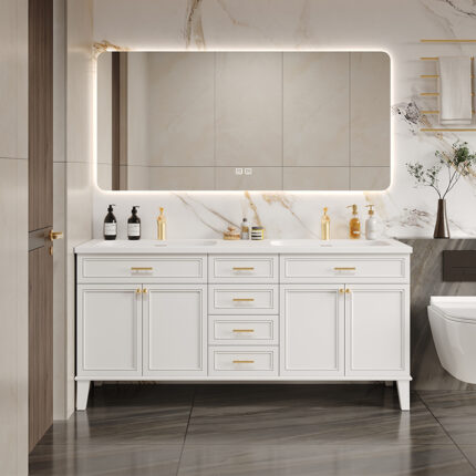 SIDSHA 709  Double Bathroom Vanity（Support customization）