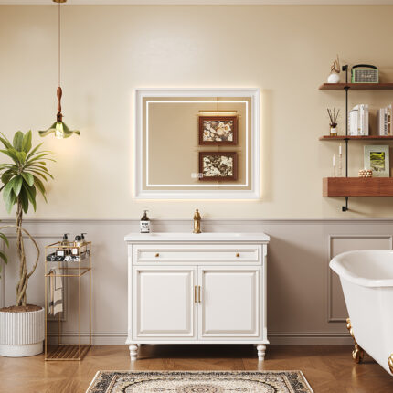 SIDSHA FX005  Single Bathroom Vanity（Support customization）