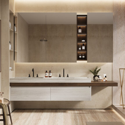SIDSHA 810  Double Bathroom Vanity（Support customization）