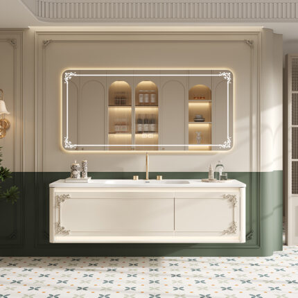 SIDSHA 678 Single Bathroom Vanity（Support customization）