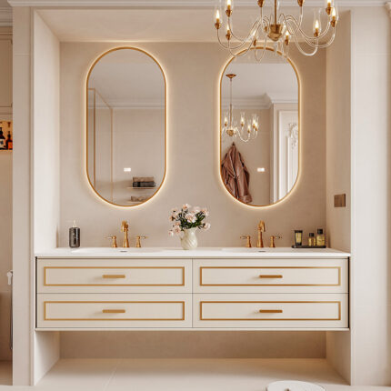 SIDSHA HZ24156  Double Bathroom Vanity（Support customization）
