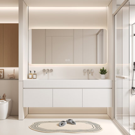 SIDSHA 518  Double Bathroom Vanity（Support customization）