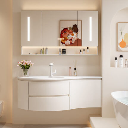 SIDSHA HZ24228 Single Bathroom Vanity（Support customization）