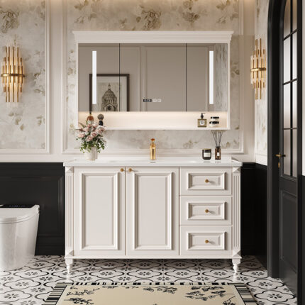 SIDSHA FX003  Single Bathroom Vanity（Support customization）