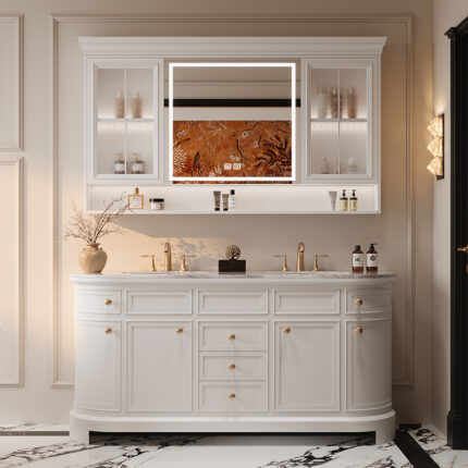 SIDSHA 788  Double Bathroom Vanity（Support customization）