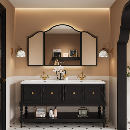 SIDSHA HZ24289  Double Bathroom Vanity（Support customization）