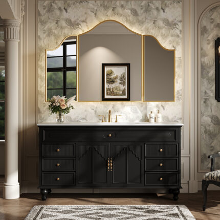 SIDSHA 818  Single Bathroom Vanity（Support customization）