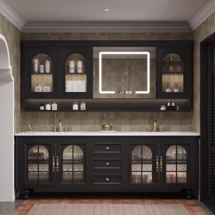 SIDSHA  Double Bathroom Vanity（Support customization）