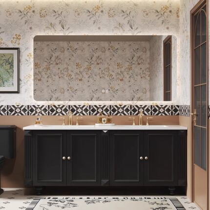 SIDSHA  Double Bathroom Vanity（Support customization）