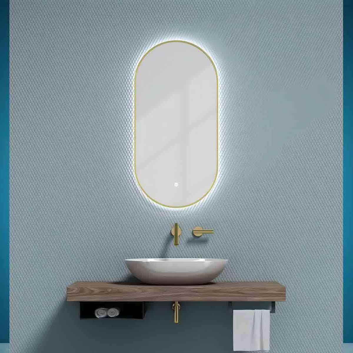 Capsule-Vanity-Mirror-with-Slim-Gold-Frame