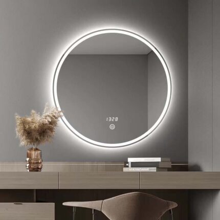 Popular Circle Wall Mirror With Lights